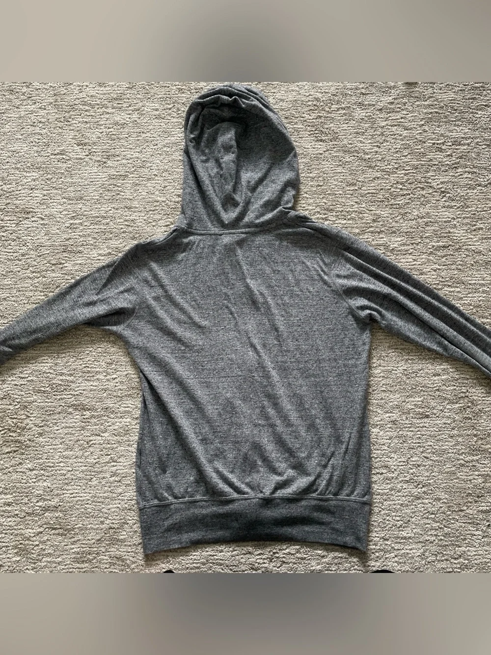 Nike Sportswear Air Max Full Zip Hoodie Jacket Gray Women’s Medium Lightweight